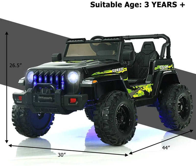 12V Kids Ride-on Jeep Car with 2.4 G Remote Control by DirectDeals