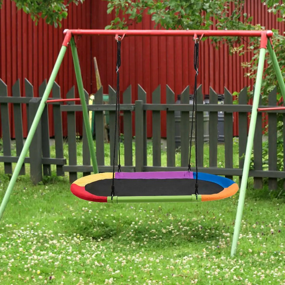 60 Inch Saucer Surf Outdoor Adjustable Swing Set, photo 8 of 11