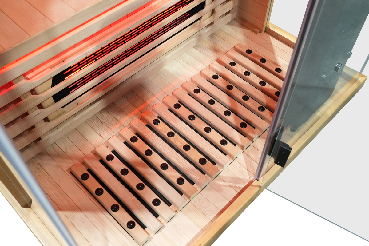Blisspod I Vantaa RED I All-In-One - Full Spectrum + Red Light Therapy I Indoor Premium Sauna I 2 Person, photo 14 of 17