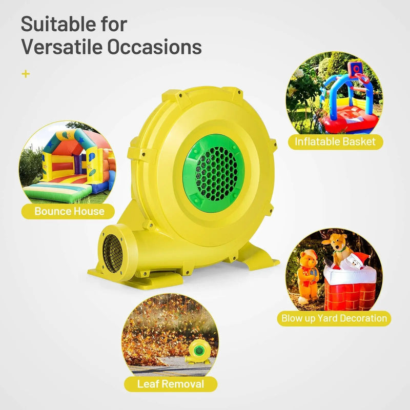 1100W Air Blower Inflatable Blower for Inflatable Bounce House by DirectDeals