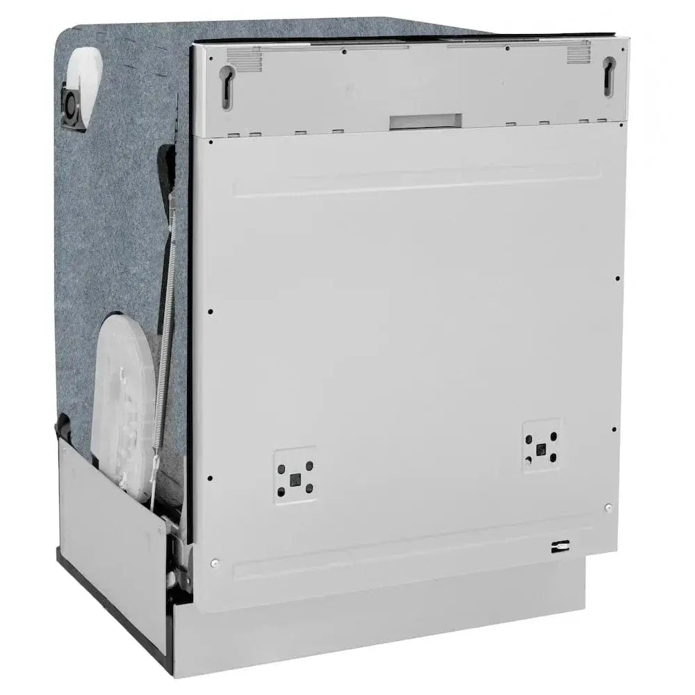 ZLINE Autograph Edition 24" Tall Tub Dishwasher, Custom Panel Ready, Champagne Bronze Handle DWMTZ-24-CB by Farmhouse Kitchen and Bath