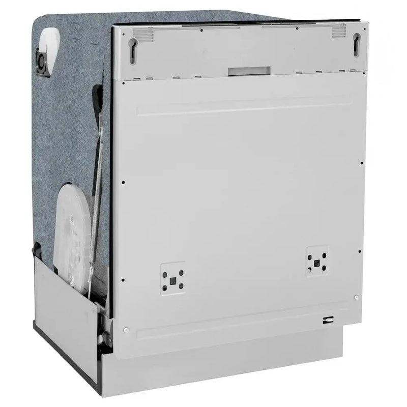 ZLINE Autograph Edition 24" Tall Tub Dishwasher, Custom Panel Ready, Champagne Bronze Handle DWMTZ-24-CB by Farmhouse Kitchen and Bath