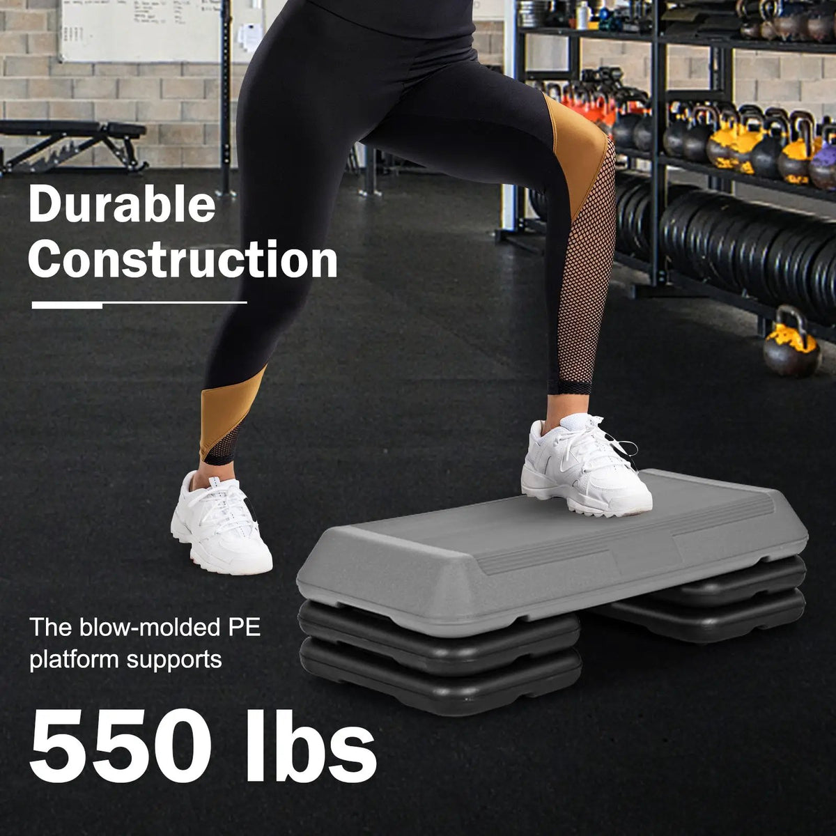 29 Inch Adjustable Workout Fitness Aerobic Stepper Exercise Platform, photo 22 of 24
