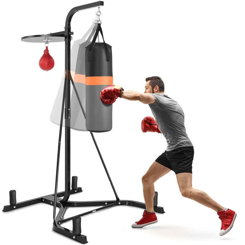 Heavy Duty Boxing Punching Stand With Heavy Bag by DirectDeals