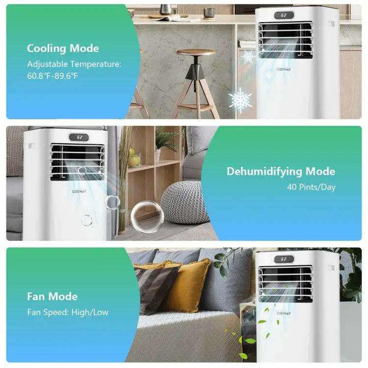 8000BTU 3-in-1 Portable Air Conditioner with Remote Control, photo 6 of 12