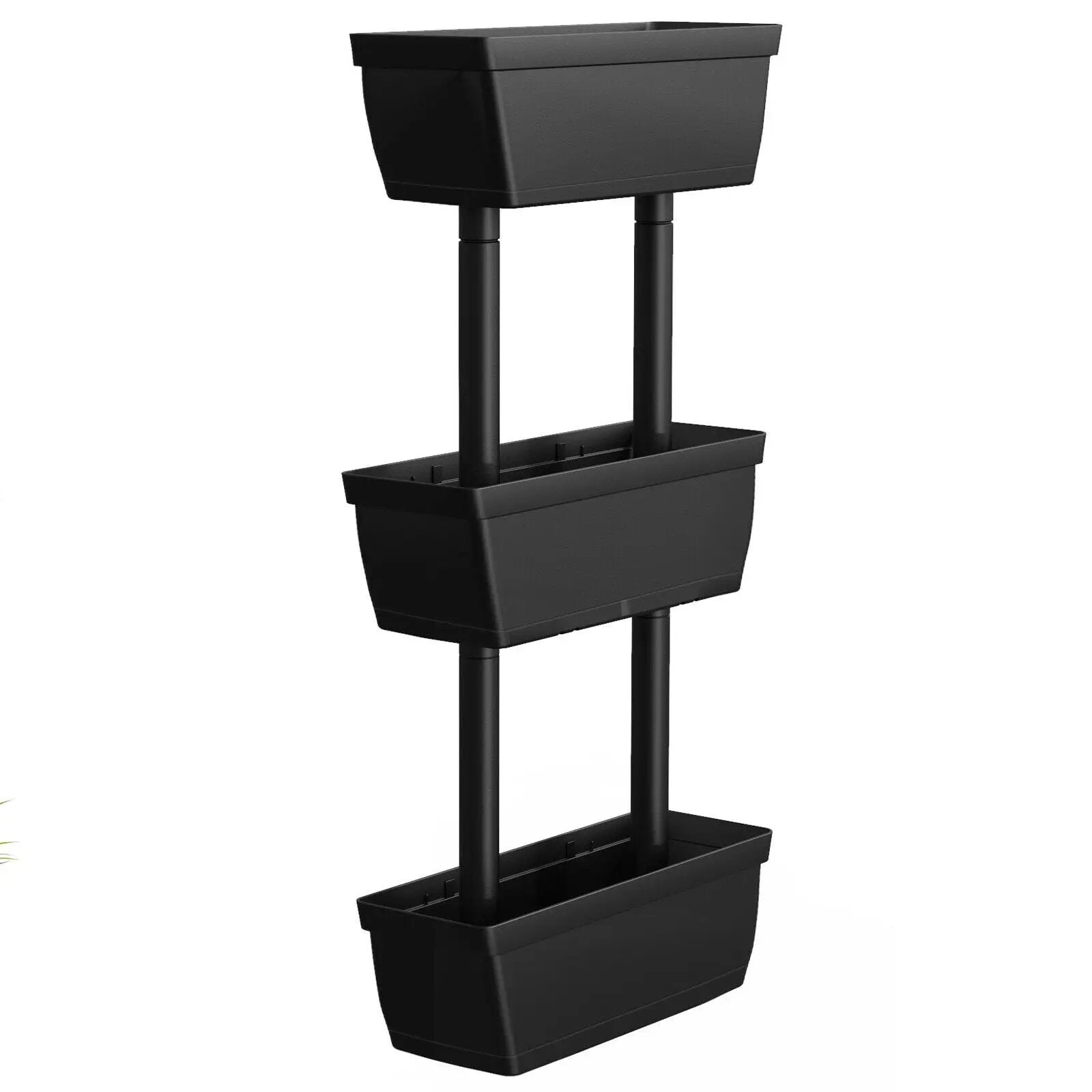 3-Tier Freestanding Vertical Plant Stand for Gardening and Planting Use by DirectDeals