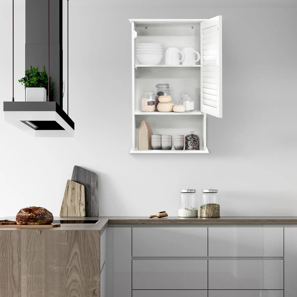 27.5 Inch H Wall Hanging Bathroom Storage Cabinet by DirectDeals