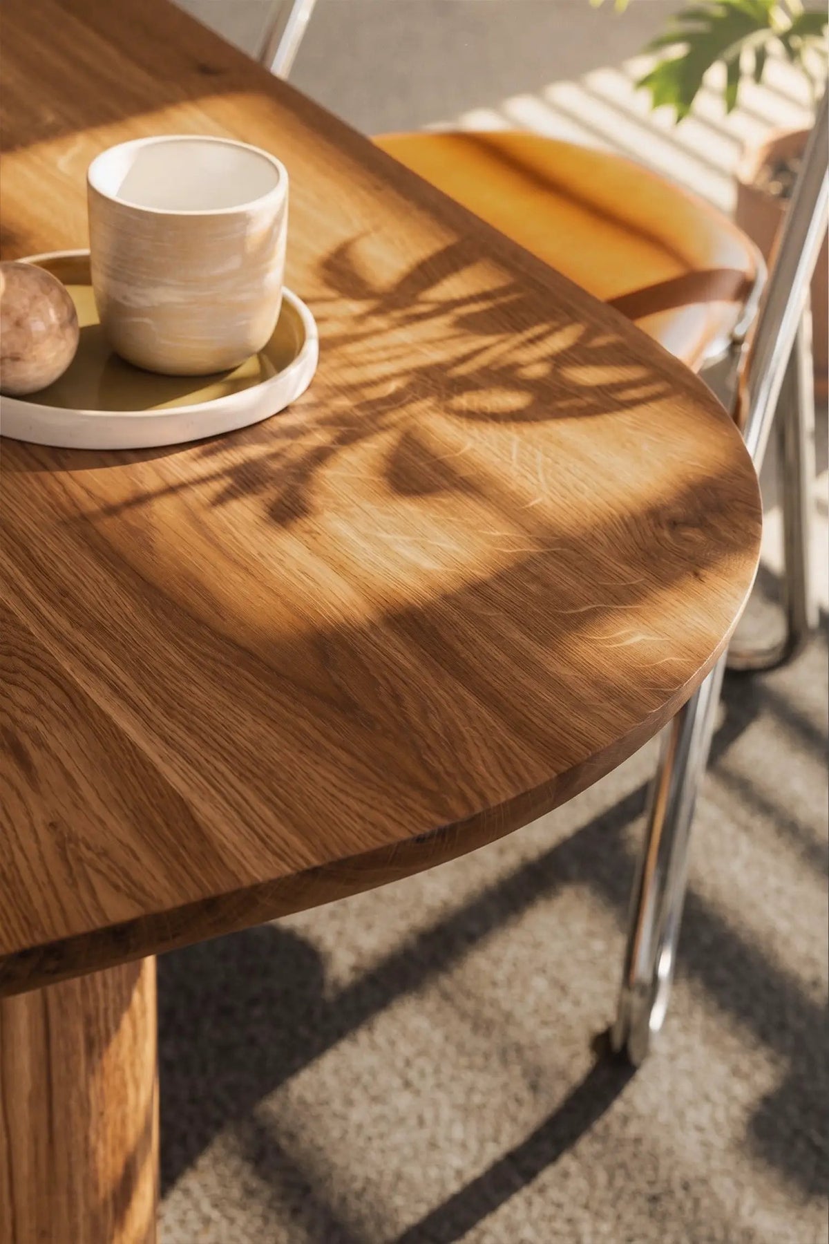 Oval Solid Wood Dining Table, photo 10 of 12