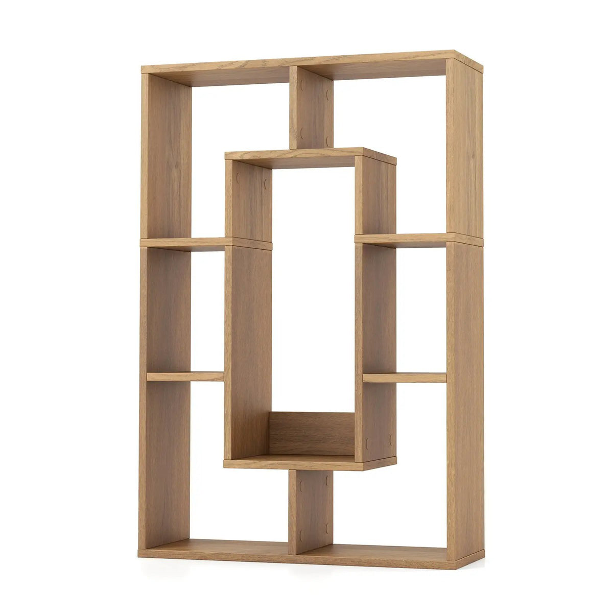 7-Cube Geometric Bookshelf Modern Decorative Open Bookcase, photo 13 of 24