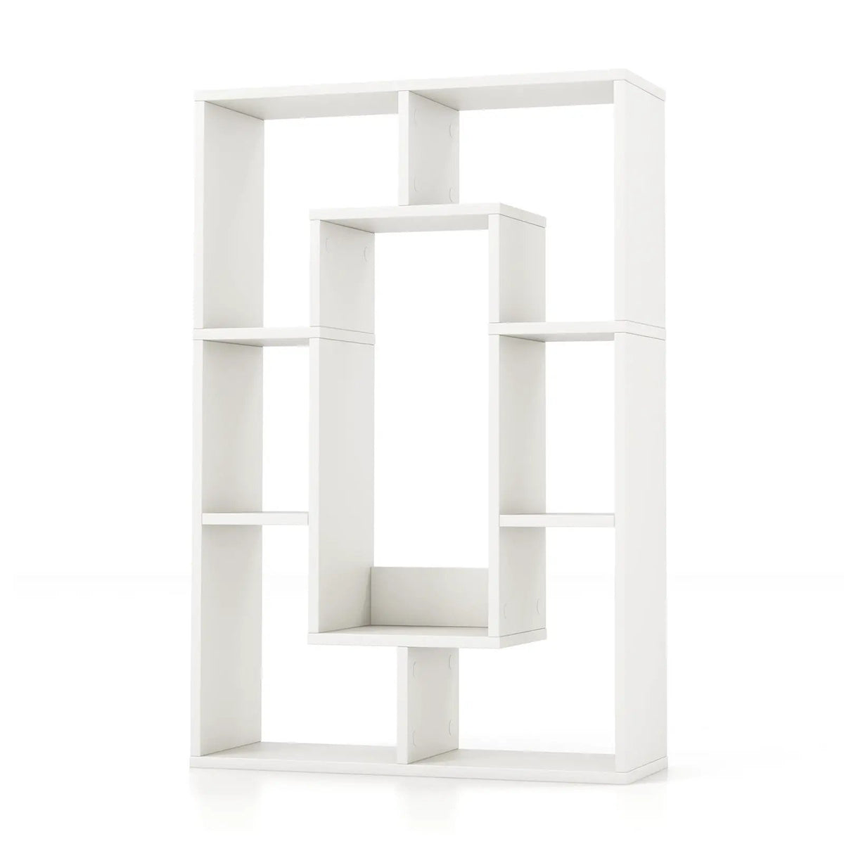7-Cube Geometric Bookshelf Modern Decorative Open Bookcase, photo 23 of 24