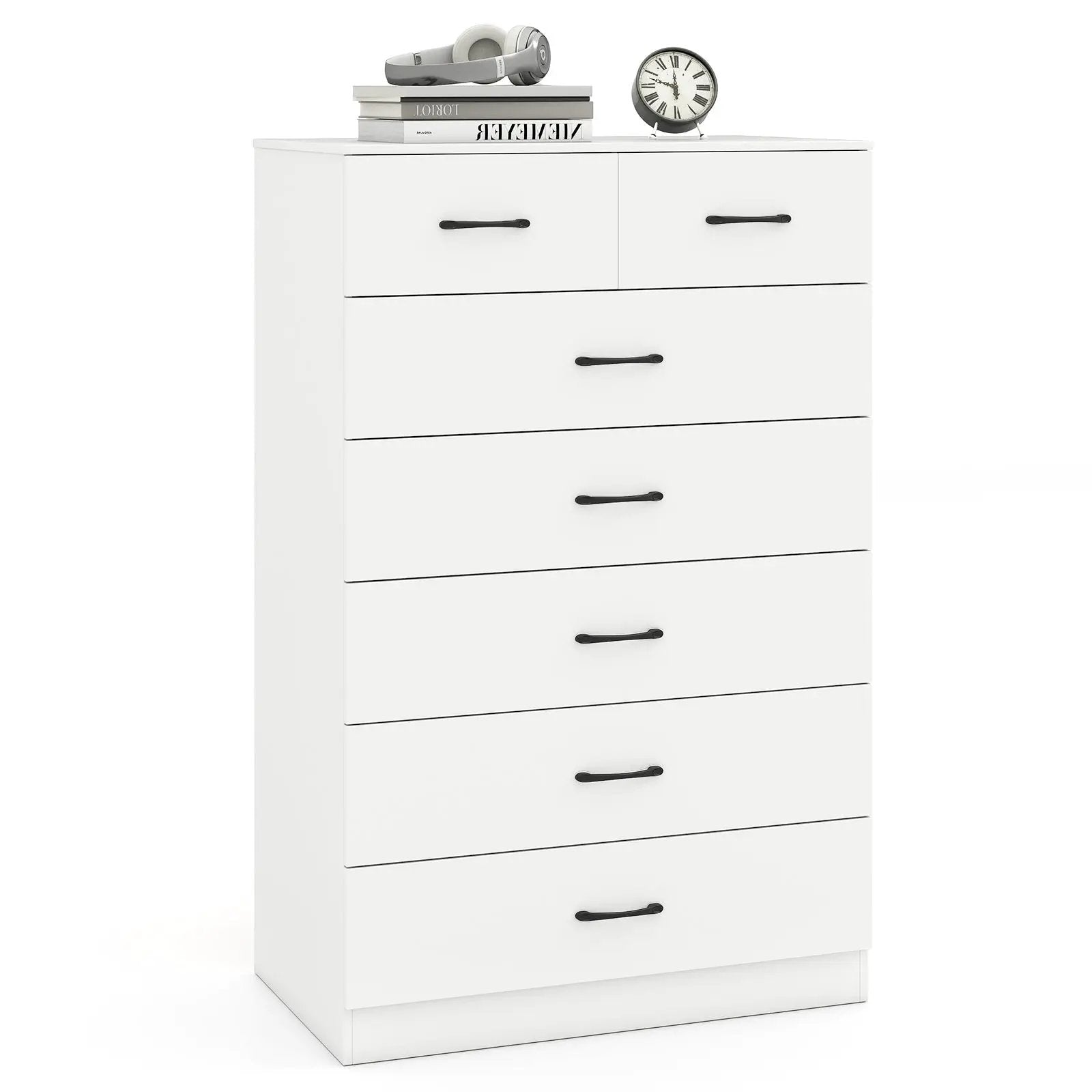 Wooden Chest of Drawers with Anti by DirectDeals