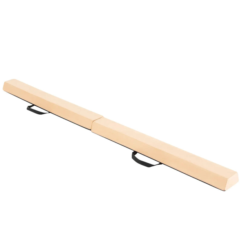 7 FT Folding Balance Beam with Removable Suede Cover and Non-slip Bottom by DirectDeals