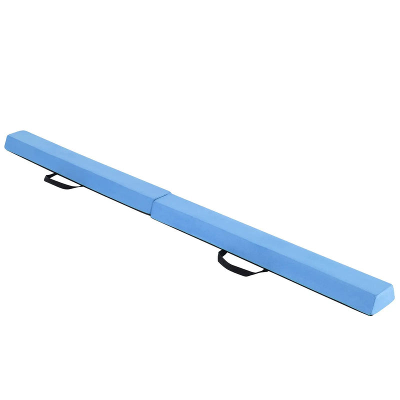 7 FT Folding Balance Beam with Removable Suede Cover and Non-slip Bottom by DirectDeals