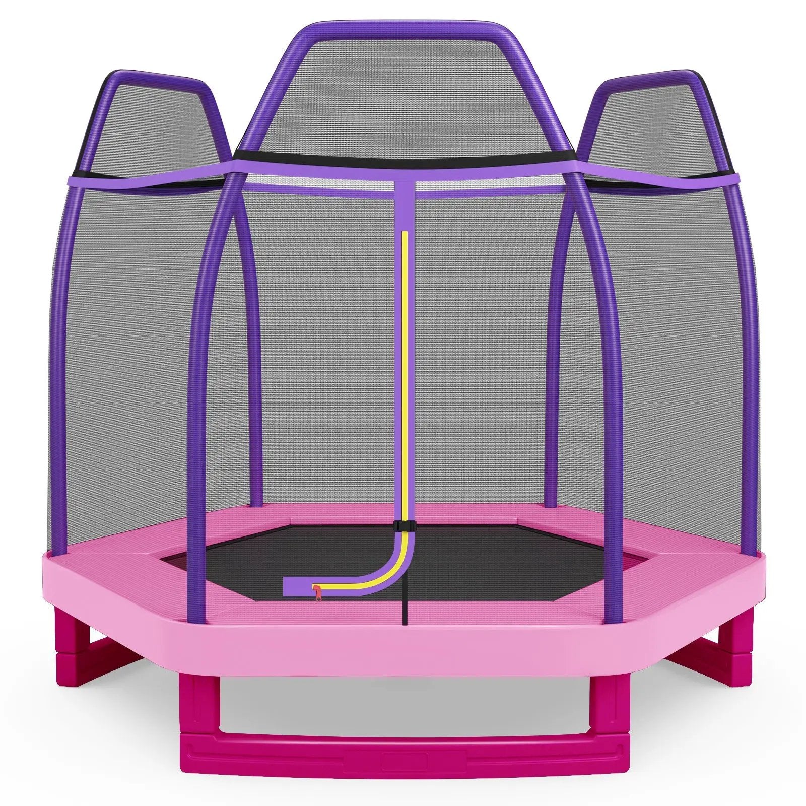 7 Feet Kids Recreational Bounce Jumper Trampoline by DirectDeals