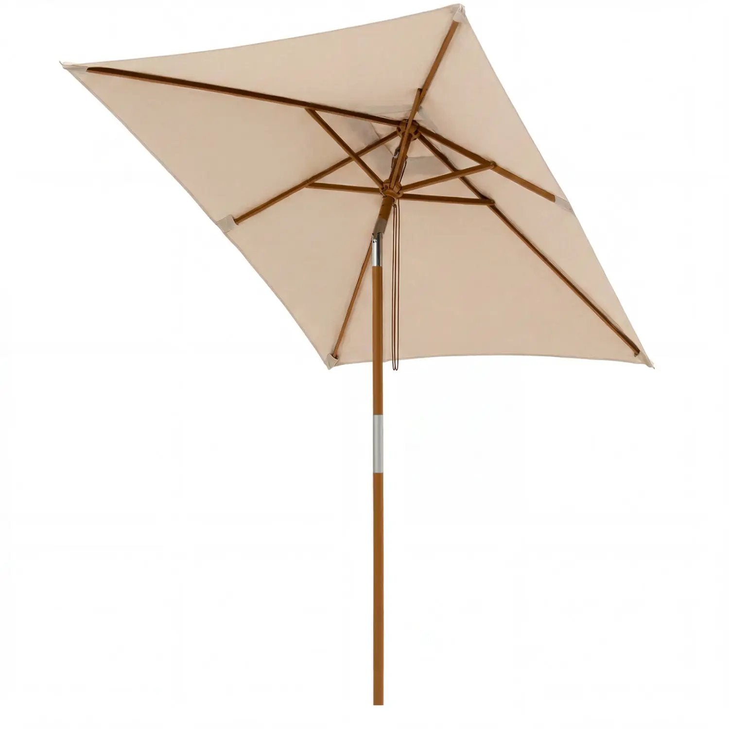 Rectangular Patio Umbrella 7ft with Adjustable Tilt by DirectDeals