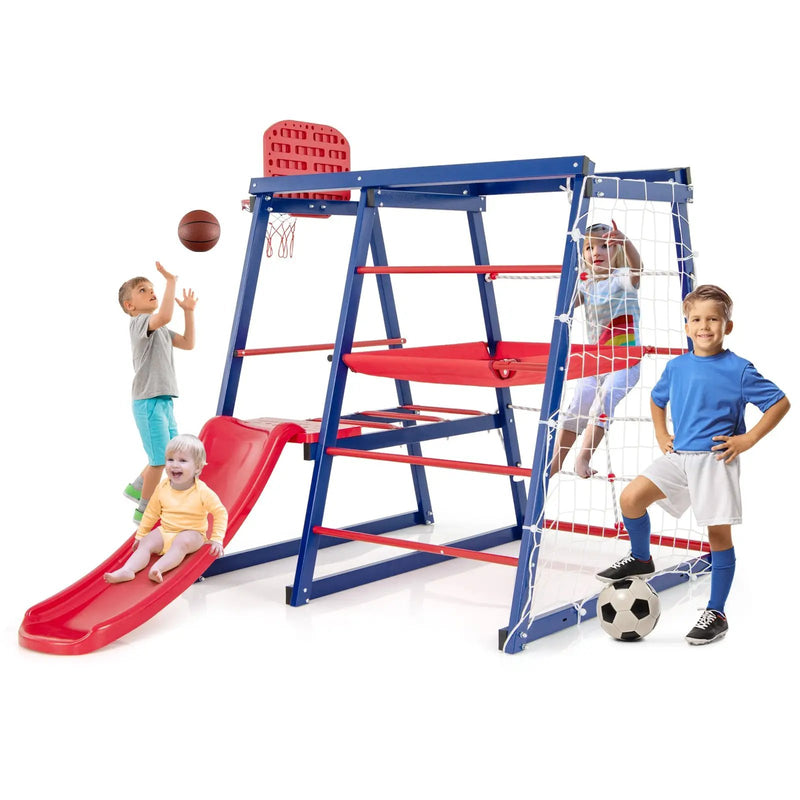 7-In-1 Metal Toddler Climbing Toys for 3-7 Years Old by DirectDeals