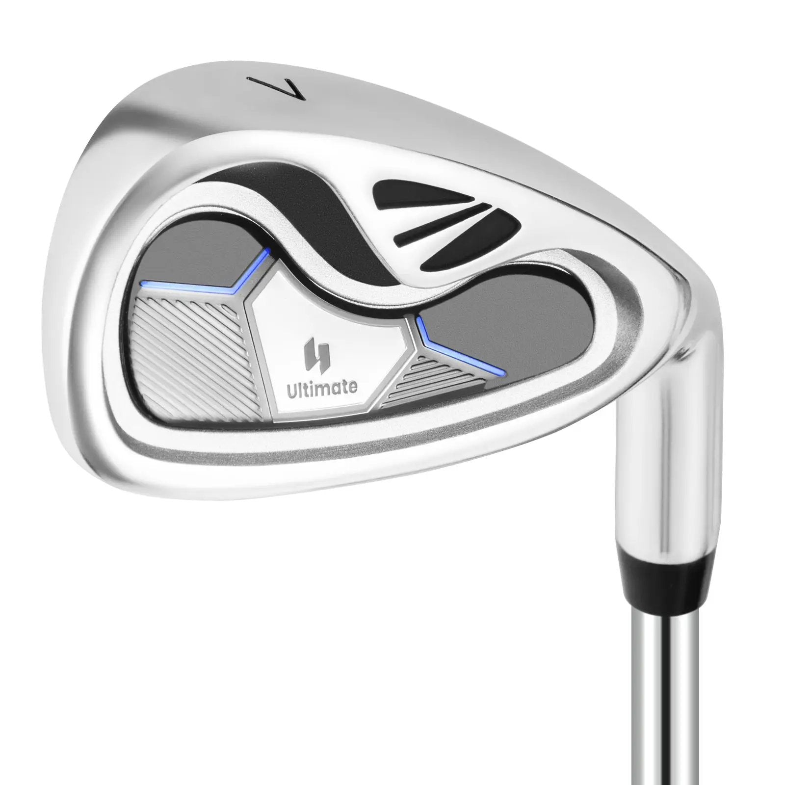 #7 Iron Single Golf Club for Men with Steel Shaft and Headcover by DirectDeals