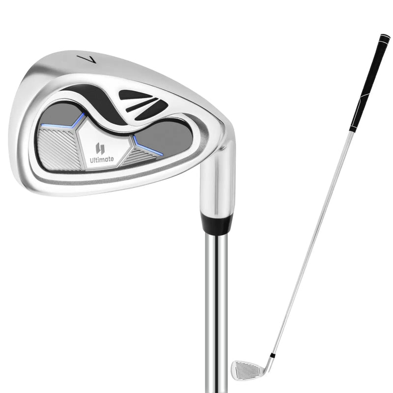 #7 Iron Single Golf Club for Men with Steel Shaft and Headcover by DirectDeals