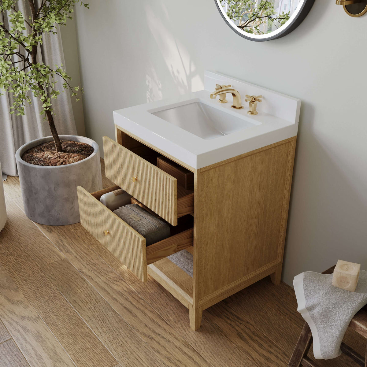 Momo 24" Bath Vanity Set, photo 5 of 33