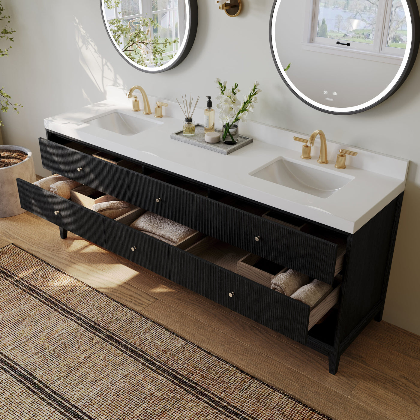 Momo 84" Bath Vanity Set by Ancerre Designs
