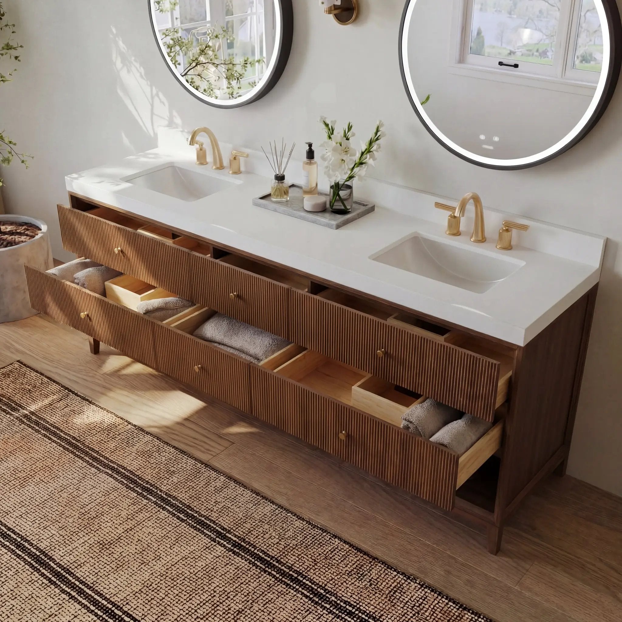 Momo 84" Bath Vanity Set by Ancerre Designs