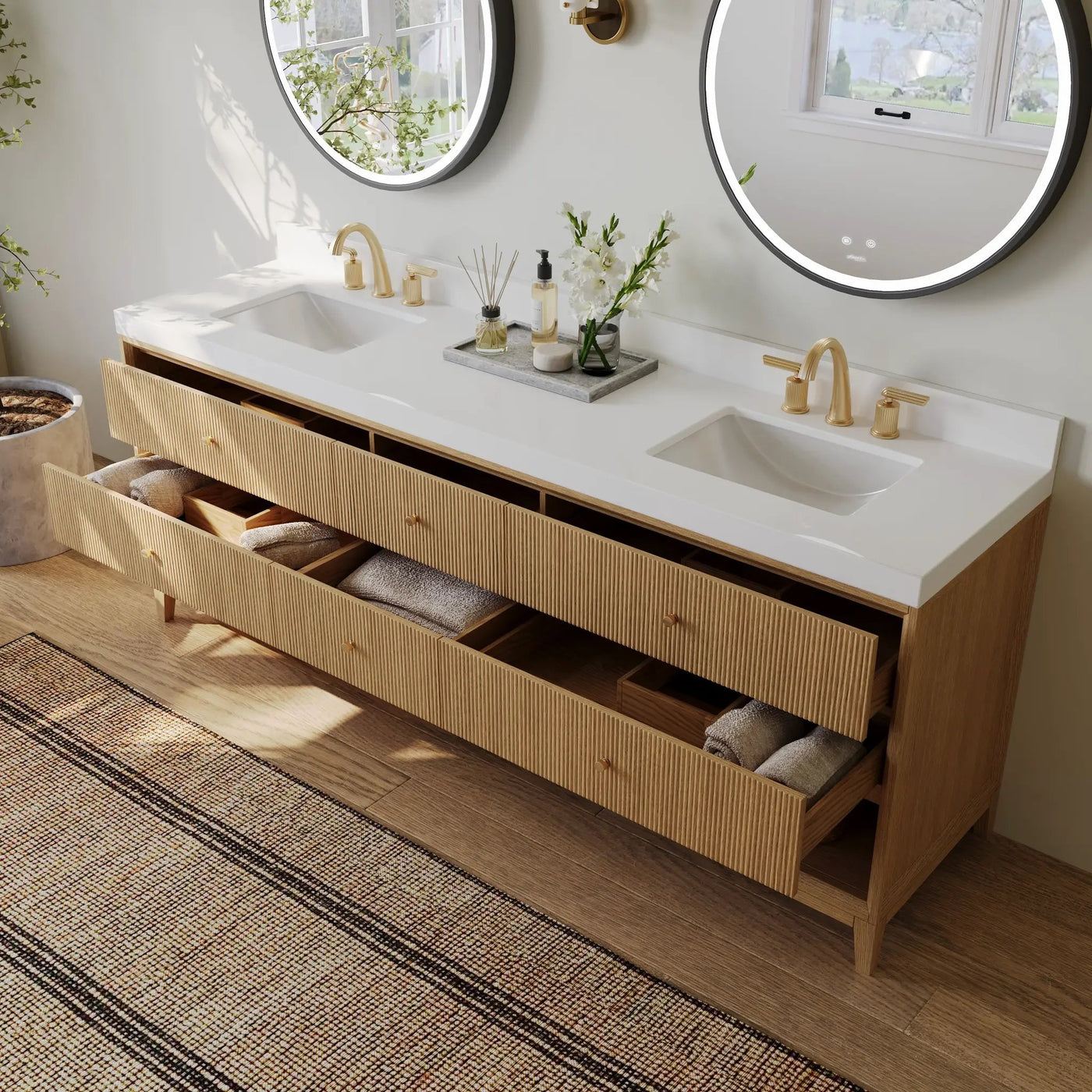 Momo 84" Bath Vanity Set by Ancerre Designs