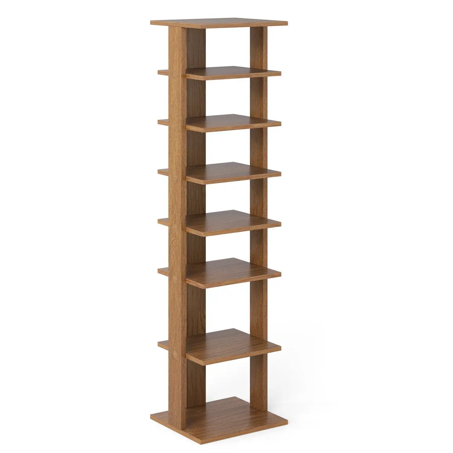 7-Tier Shoe Rack Practical Free Standing Shelves Storage Shelves by DirectDeals