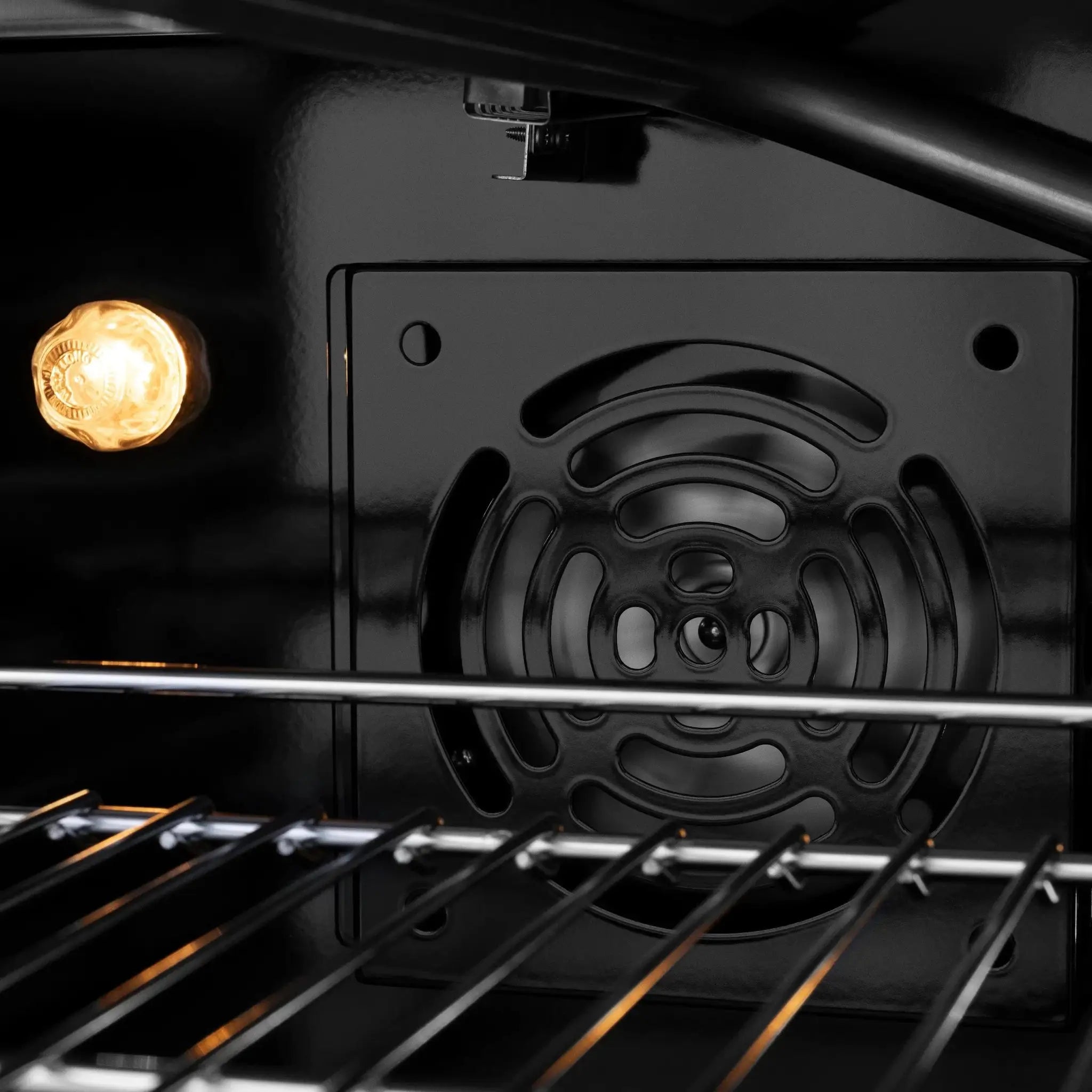 ZLINE 30"Gas Range, Convection Gas Oven, DuraSnow® Black Matte, SGRS-BLM-30 by Farmhouse Kitchen and Bath
