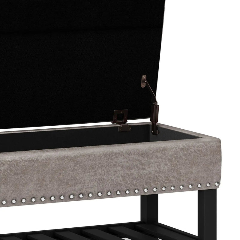 Lomond - Upholstered Storage Ottoman Bench by HouseOfZazla
