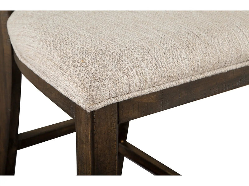 Westley Falls - Counter Chair With Upholstered Seat (Set of 2) - Graphite by Unique Piece Furniture