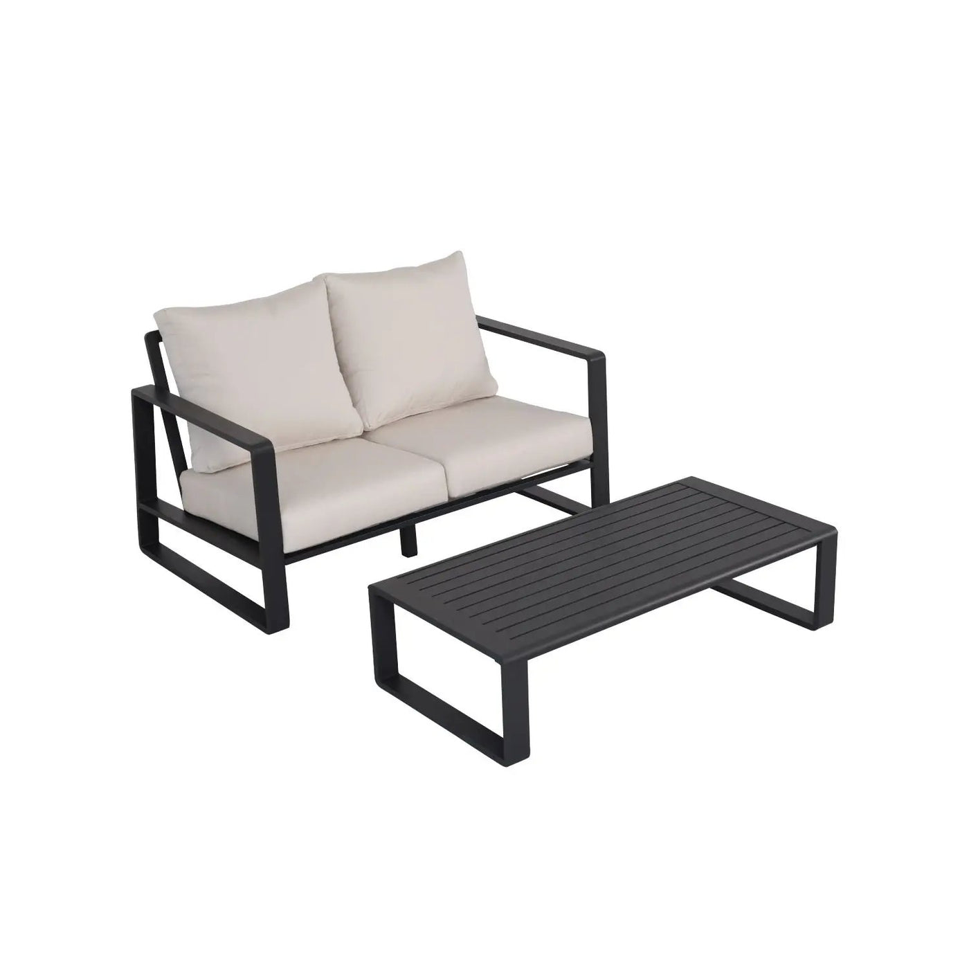 Sofa With Rectangular Coffee Table by HouseOfZazla