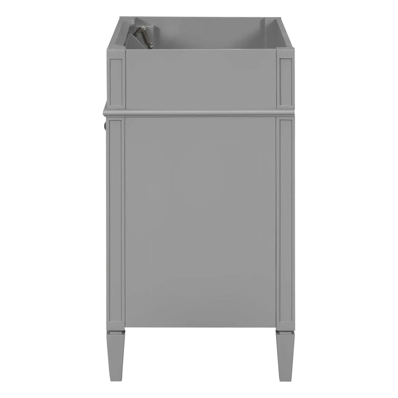 Bathroom Vanity With 2 Drawers And Tip-Out Drawer, Storage Cabinet by HouseOfZazla