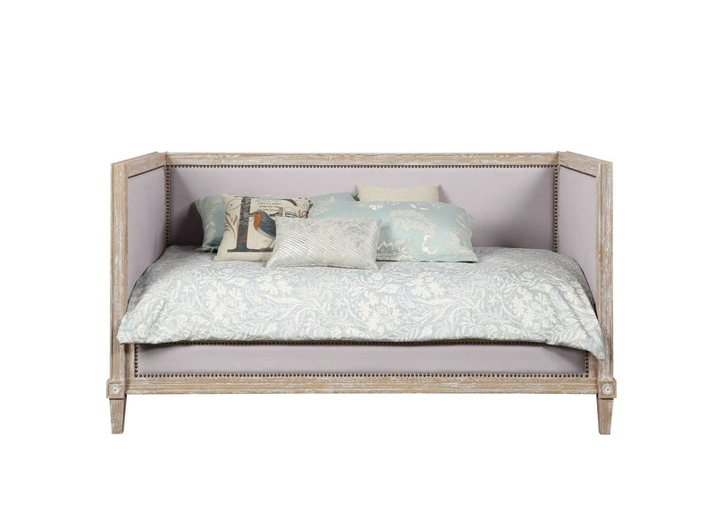 Charlton - Twin Daybed - Beige / Weathered Oak by Unique Piece Furniture
