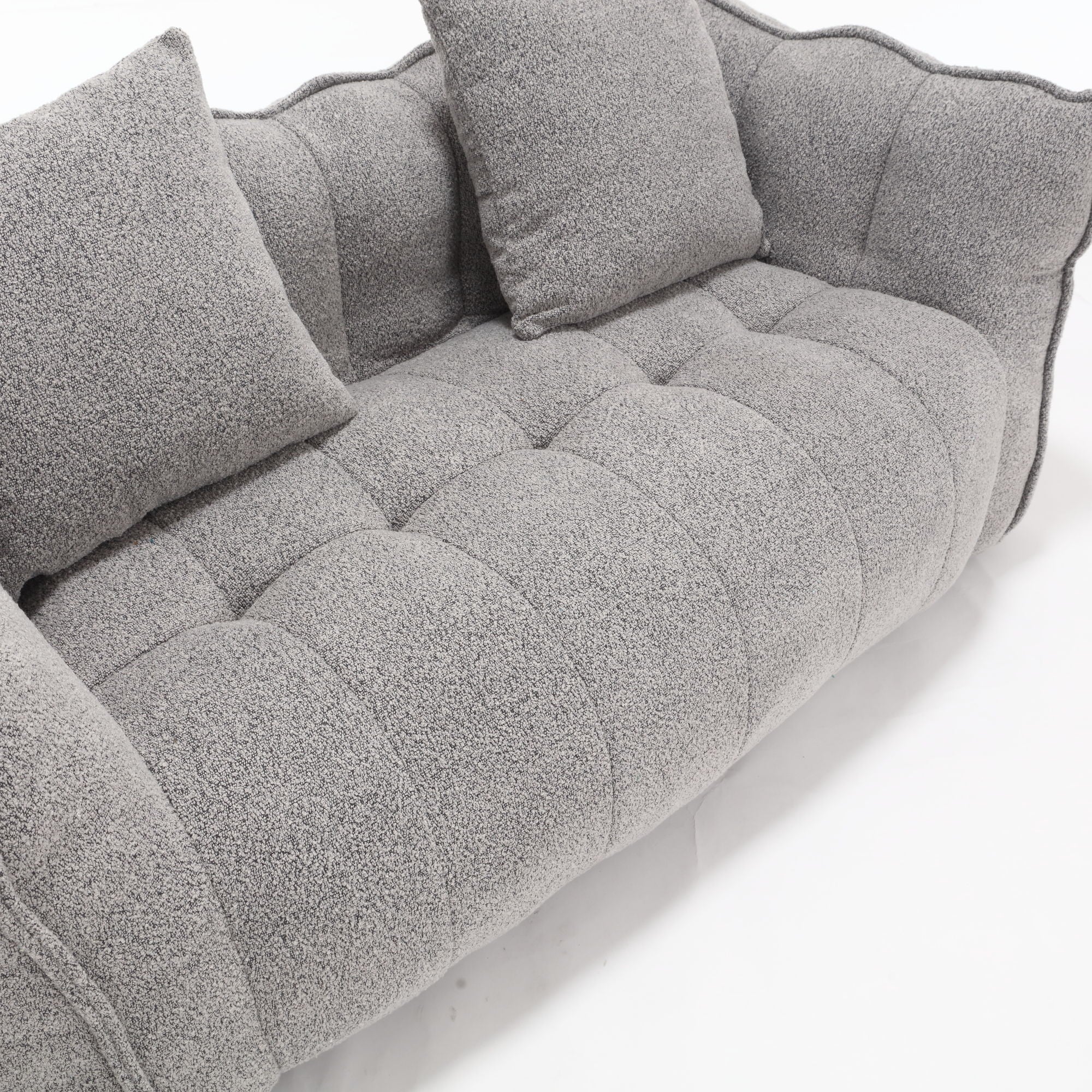 Cozy Beanbag Chair With High Resilience Foam Core For 2 by HouseOfZazla