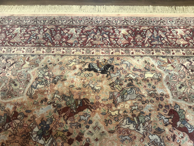 Karastan Rug 8.8 x 12 Persian Hunting Rug #723, Wool Area Rug by Jewel Rugs