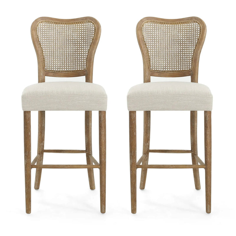 Barstool Set of 2 - Dark Brown by HouseOfZazla