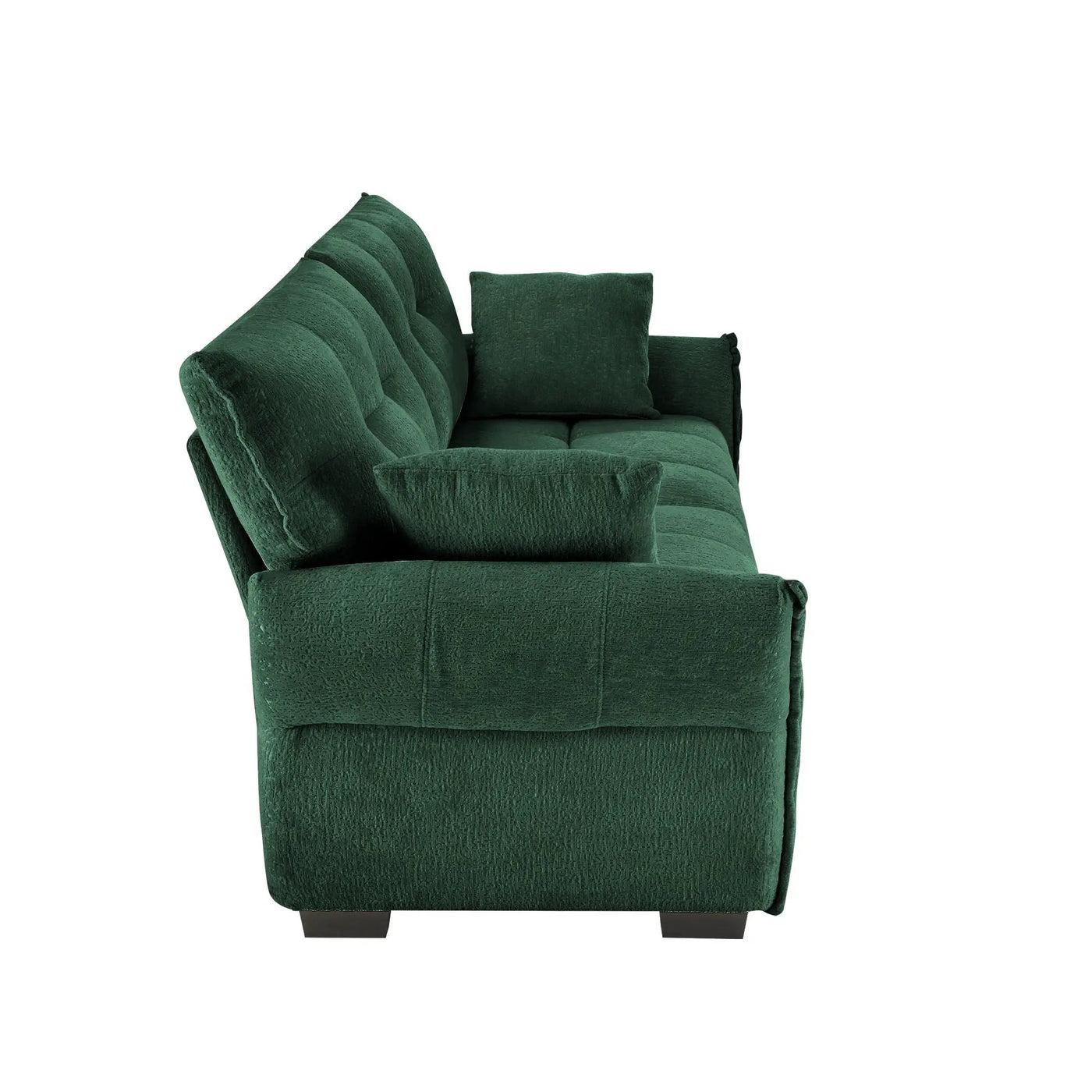 Modern Sofa & Pillows, Textured Cover, High Rebound Cushions by Unique Piece Furniture