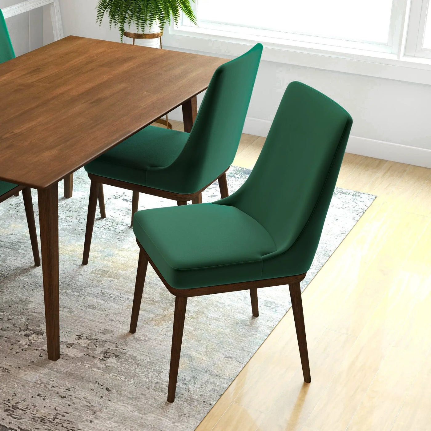 Kate - Mid-Century Modern Dining Chair (Set of 2) by HouseOfZazla