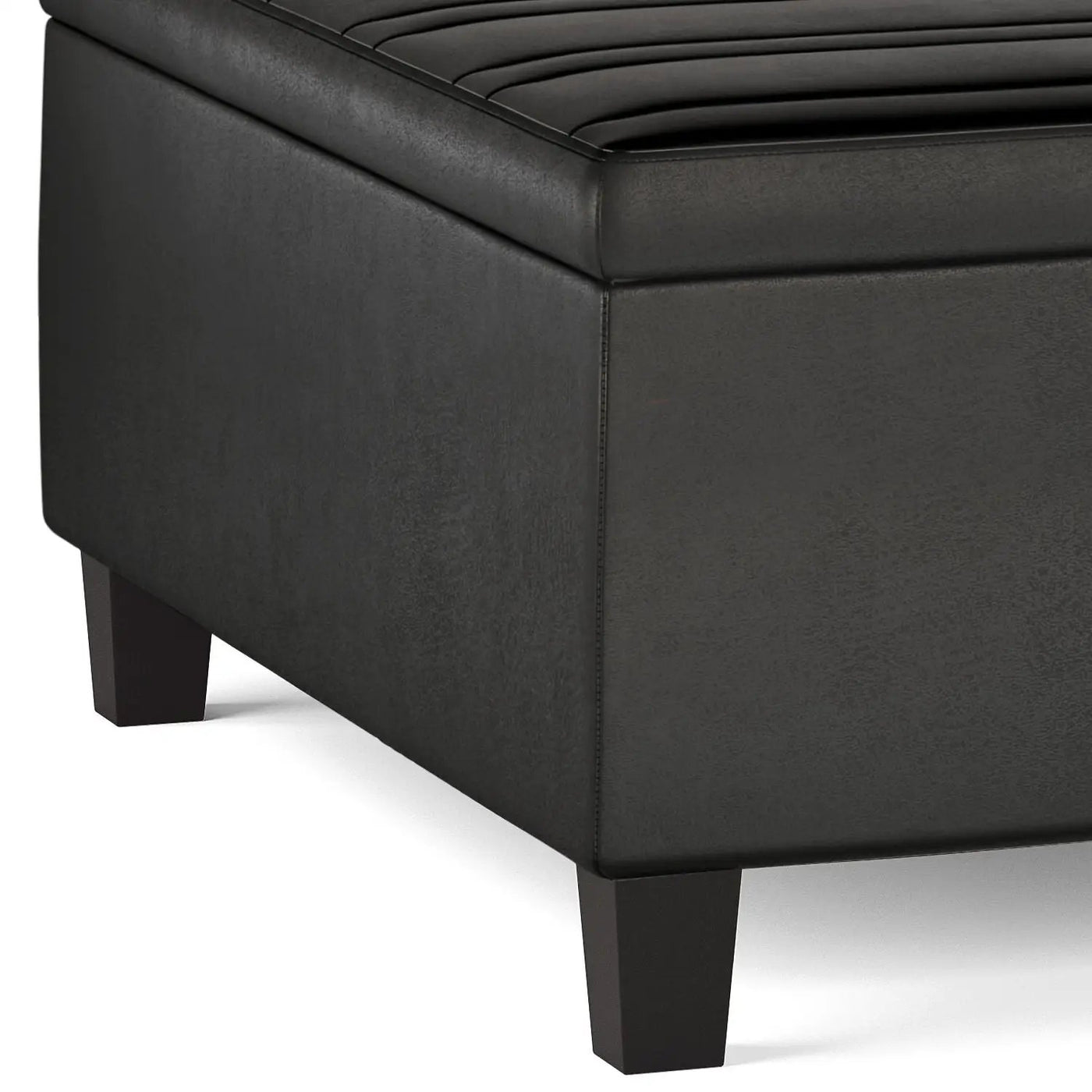 Ellis - Coffee Table Storage Ottoman Contemporary Design by HouseOfZazla