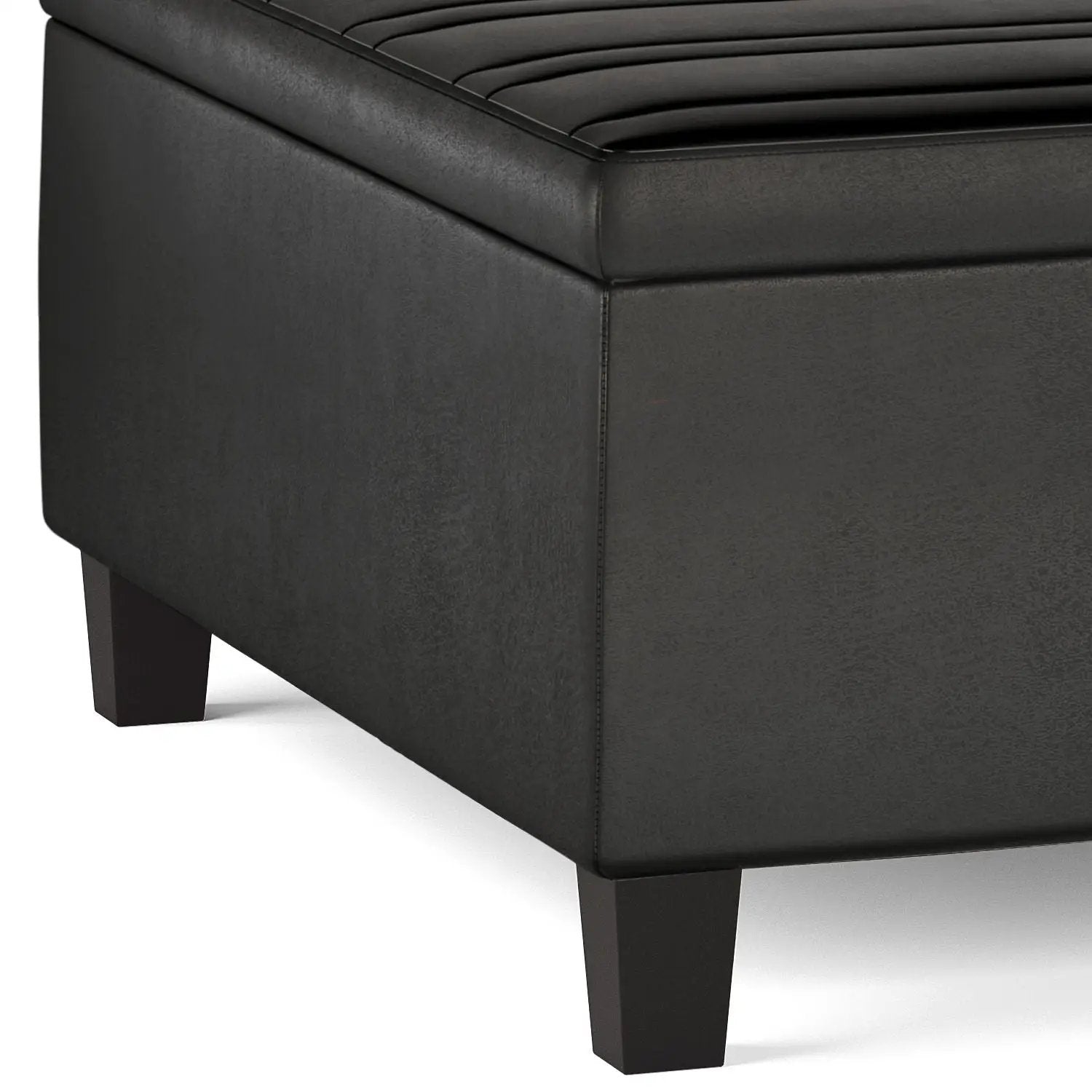 Ellis - Coffee Table Storage Ottoman Contemporary Design by Unique Piece Furniture