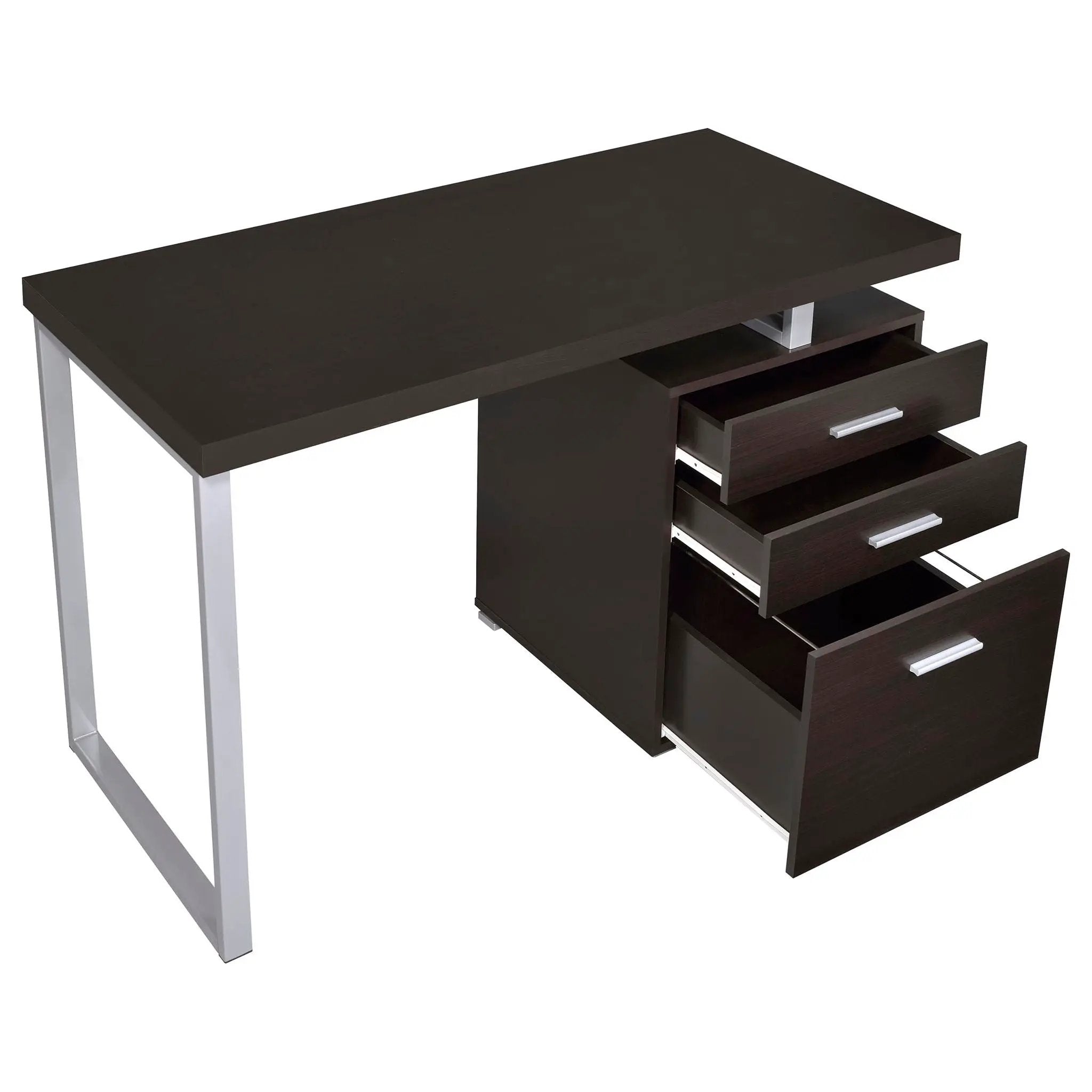 Brennan 47-inch 3-drawer Office Computer Desk Cappuccino by Unique Piece Furniture