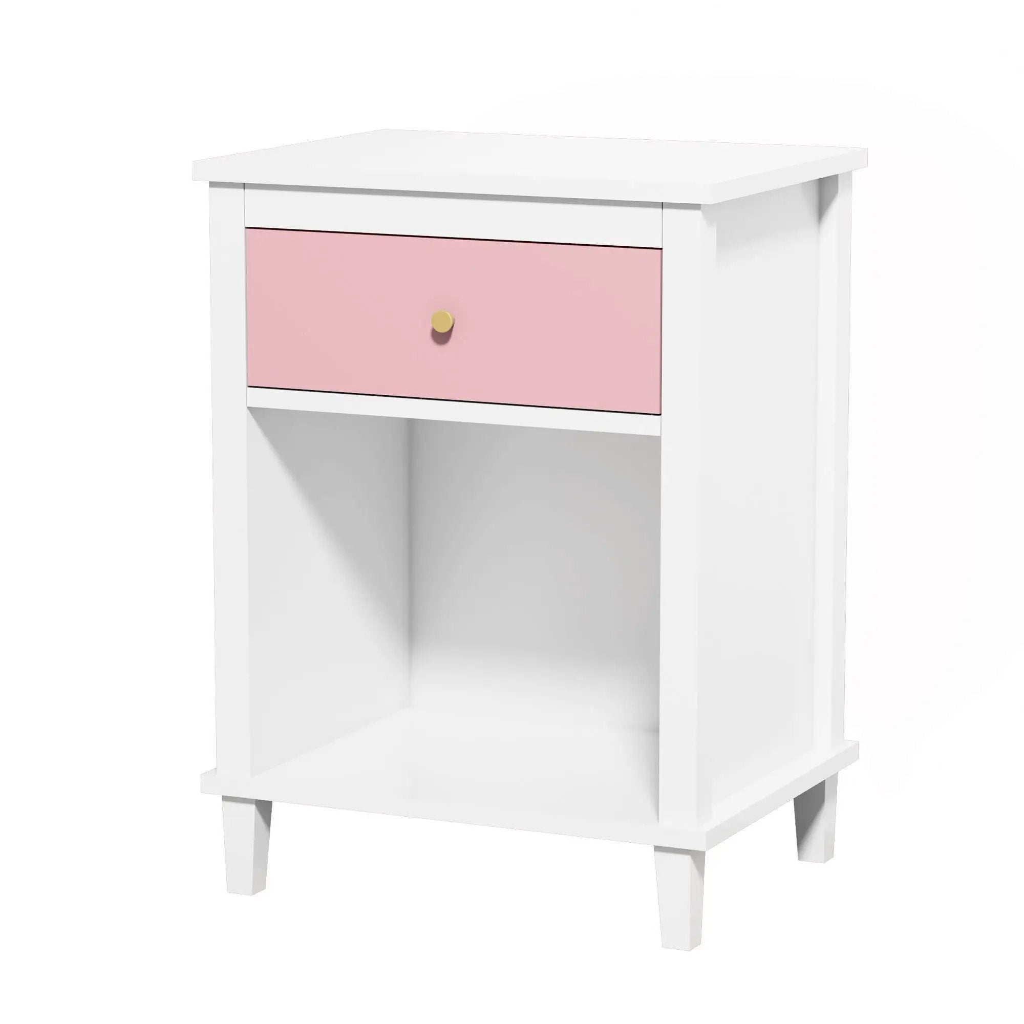 Nightstand With 1 Drawer 1 Shelf by Unique Piece Furniture