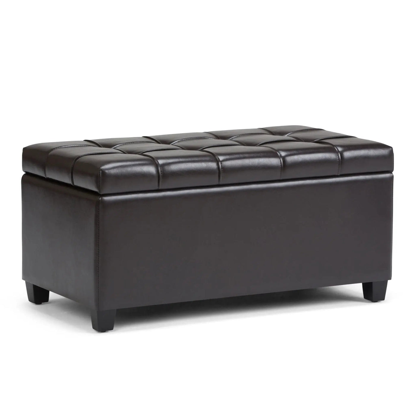 Sienna - Upholstered Storage Ottoman Bench by HouseOfZazla
