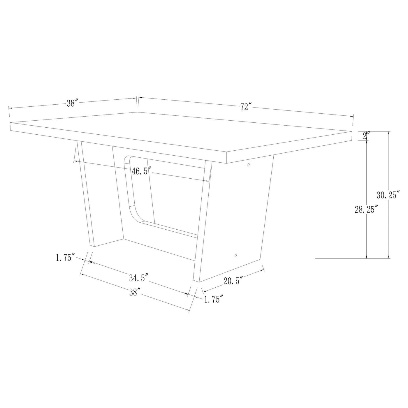 Rectangular Dining Table Set With Chairs by HouseOfZazla
