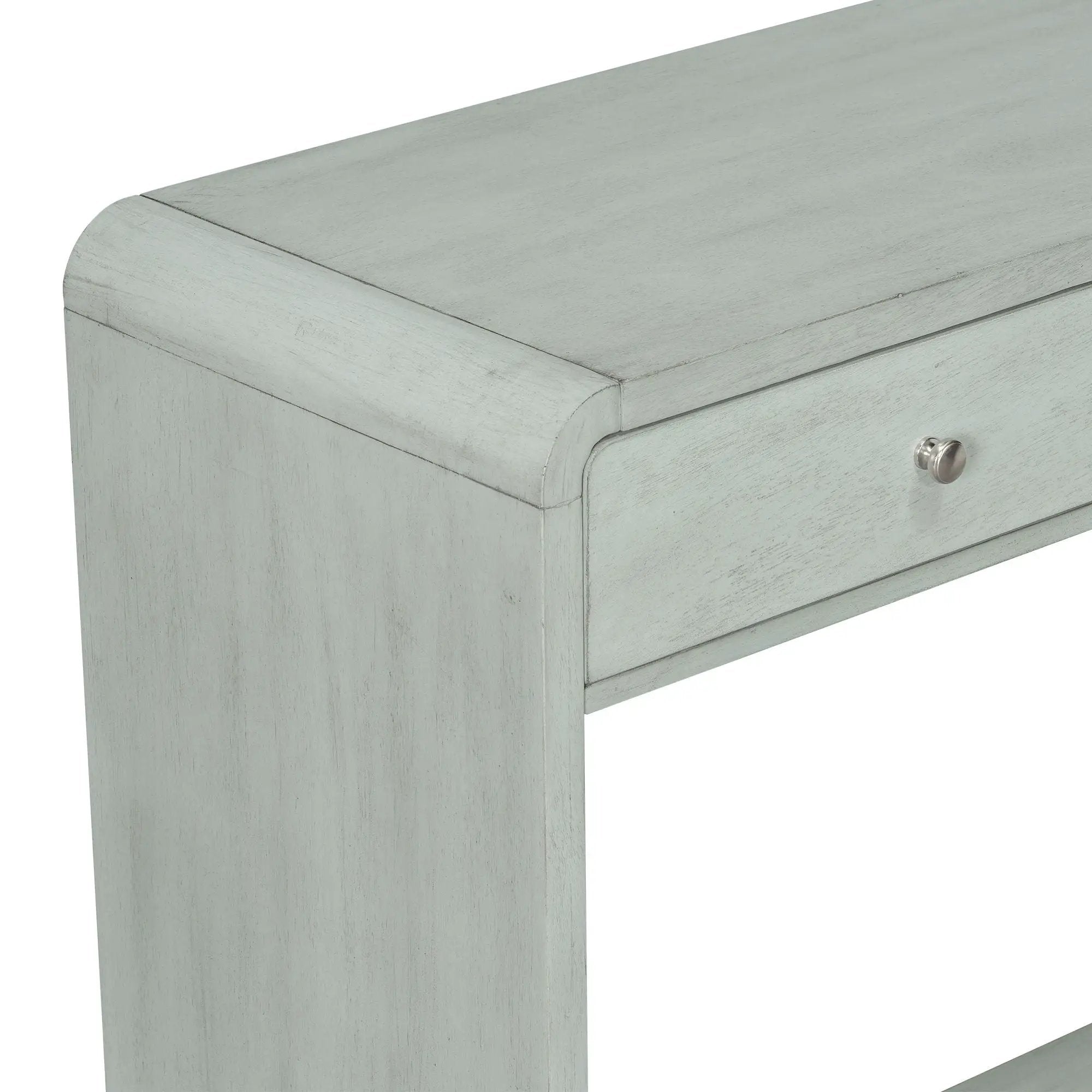 Console Table With 3 Drawers And Display Shelf by HouseOfZazla