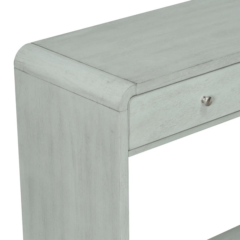 Console Table With 3 Drawers And Display Shelf by HouseOfZazla