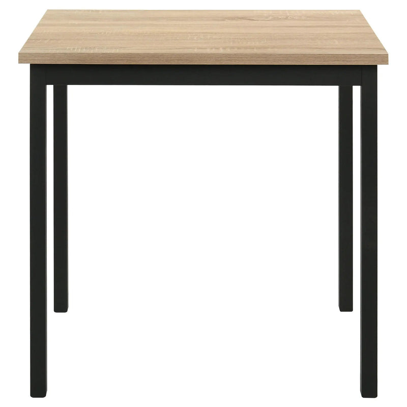 Garza Space Saving Rectangular Dining Table Greige Oak by Unique Piece Furniture