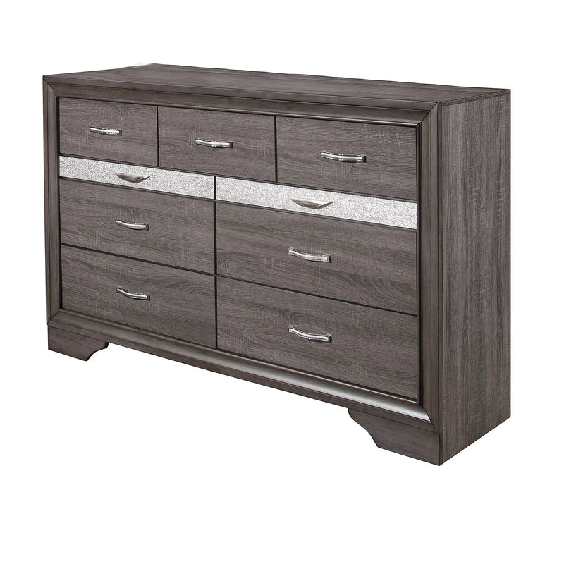 Ryder - Sparkle Dresser - Gray by Unique Piece Furniture