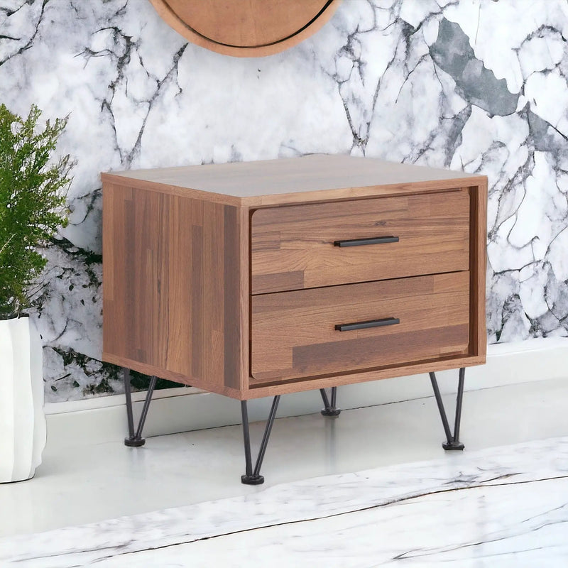 Deoss - Accent Table - Walnut by Unique Piece Furniture