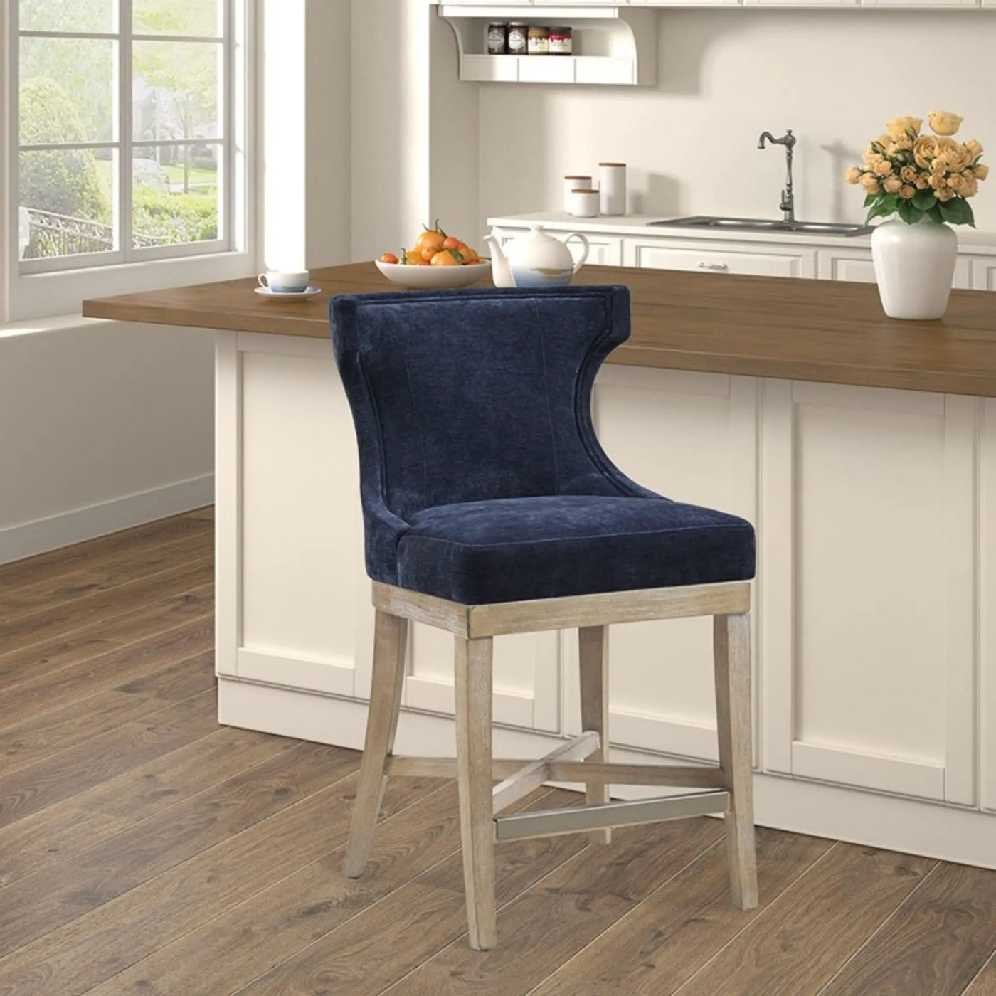 Carson - Counter Stool With Swivel Seat by Unique Piece Furniture